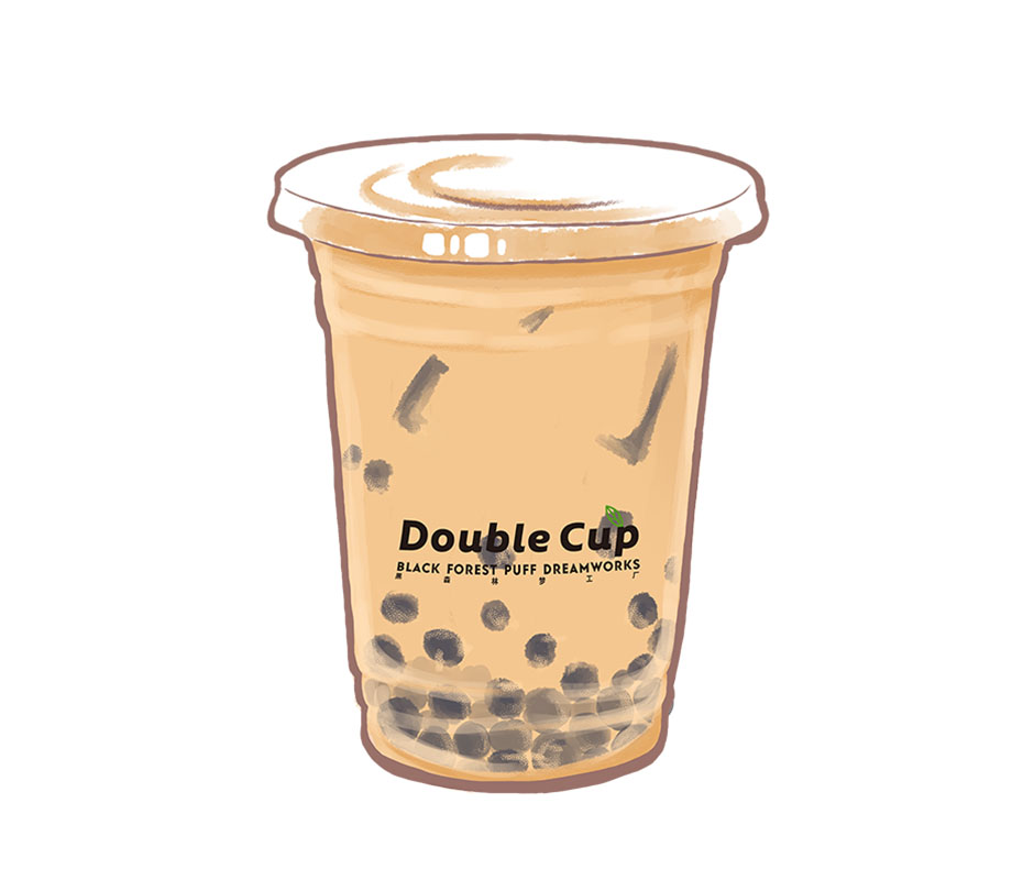 黑珍珠奶茶/中杯
