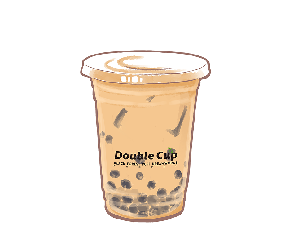 黑珍珠奶茶/大杯