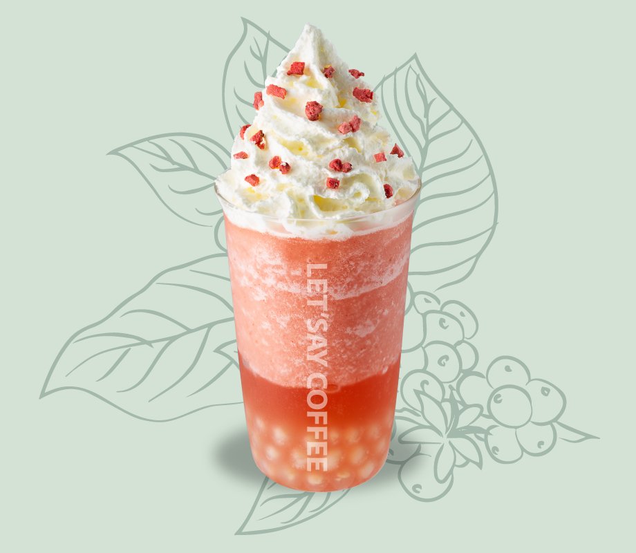 雪山桃桃草莓（大杯）