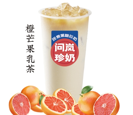 鲜芒果乳茶