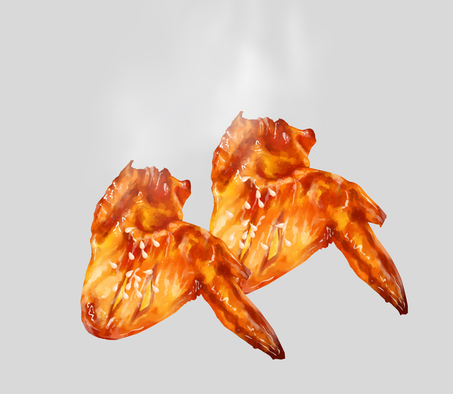 热情鸡全翅（两只）