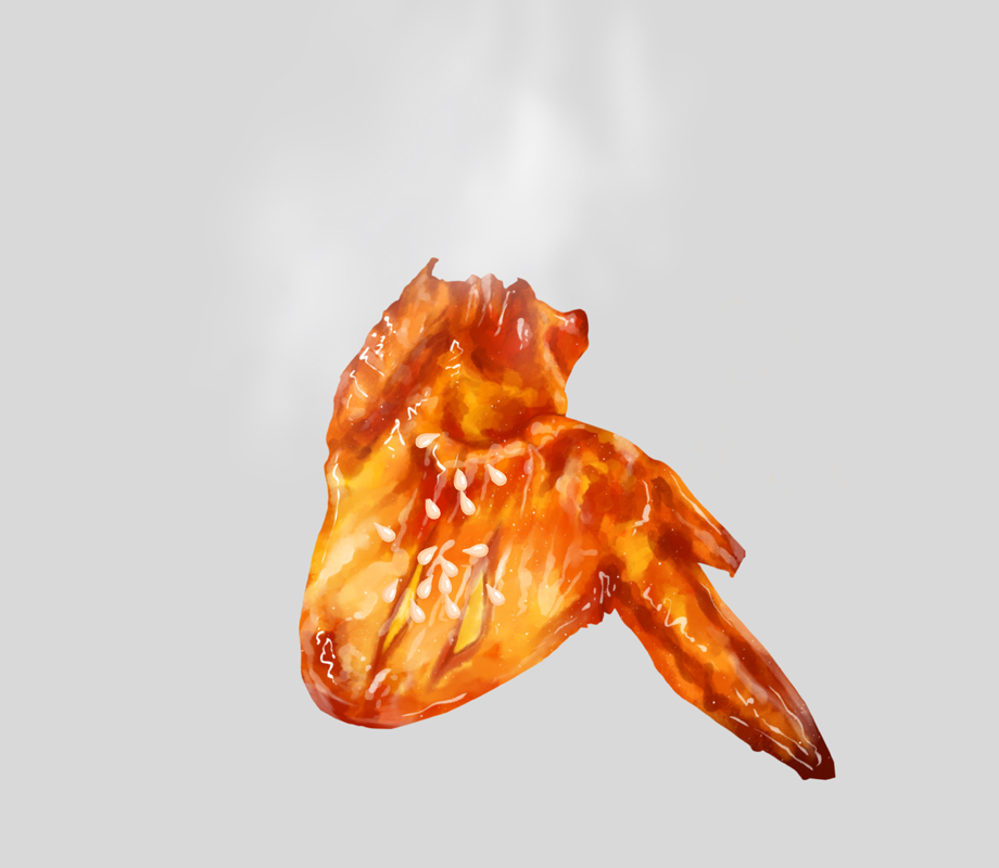 热情鸡全翅（一只）