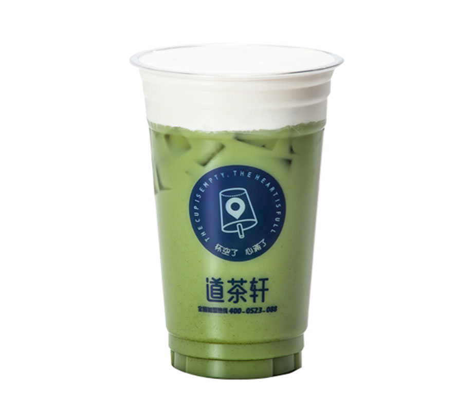 抹茶奶盖（中杯）