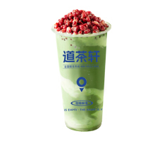 抹茶红豆奶茶（大杯）