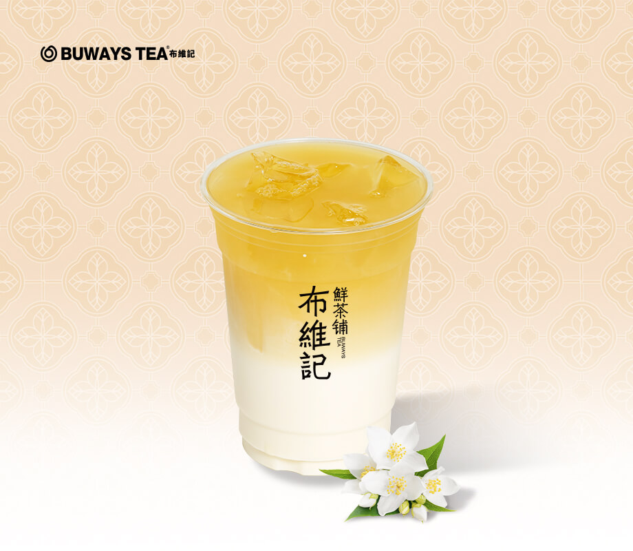 东方茉莉牛乳茶