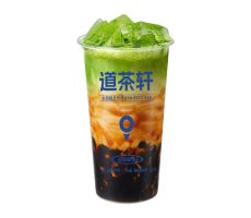 黑糖珍珠抹茶牛乳（大）