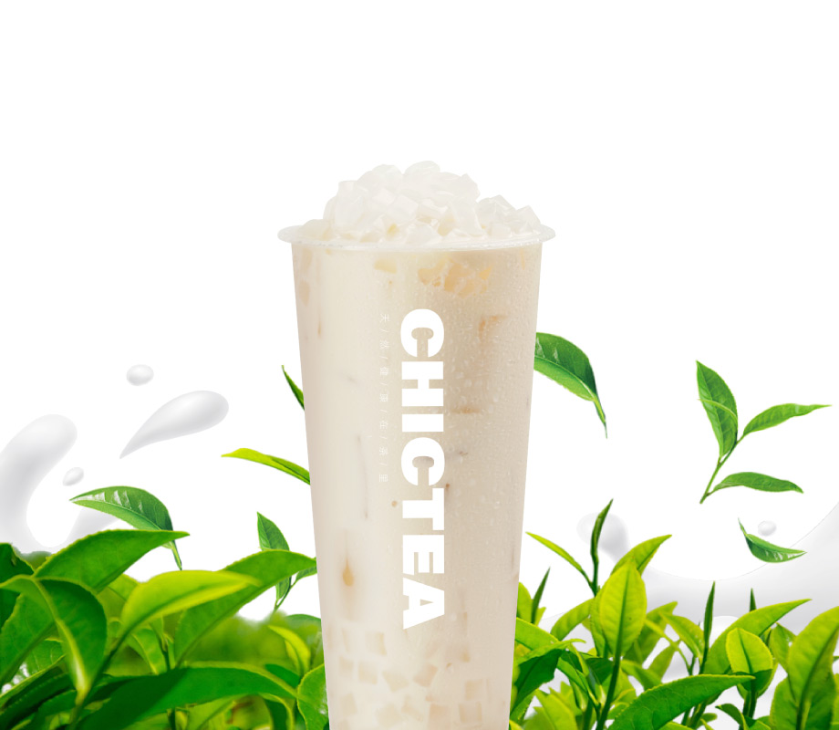 椰果奶绿-大杯