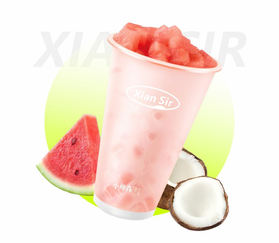 夏日西瓜椰椰