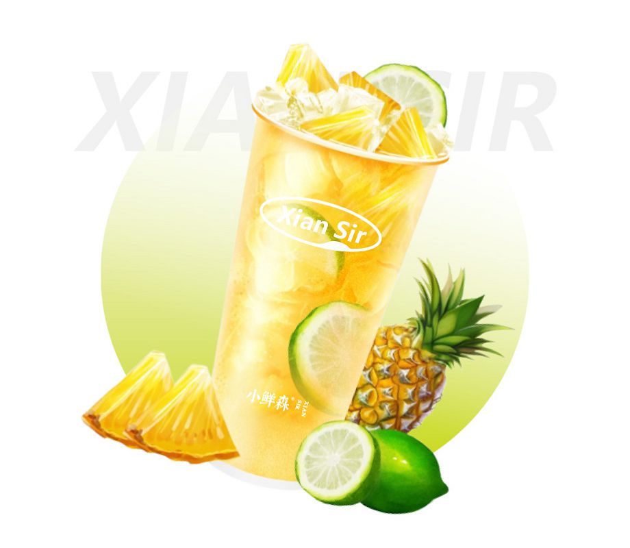 满杯金凤梨