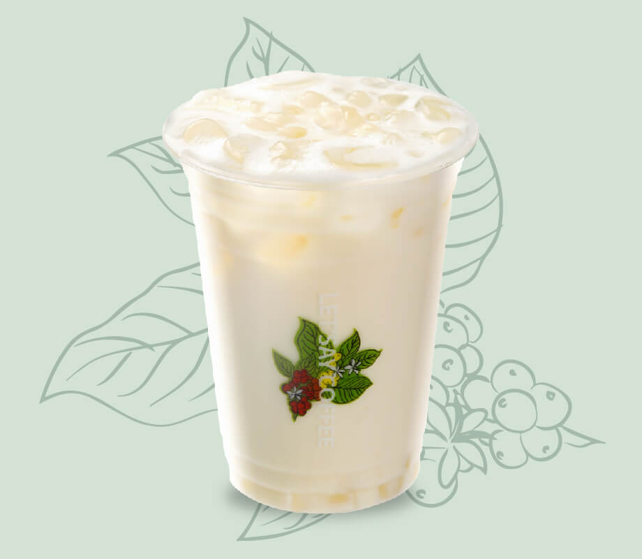 荔枝茉莉冰奶