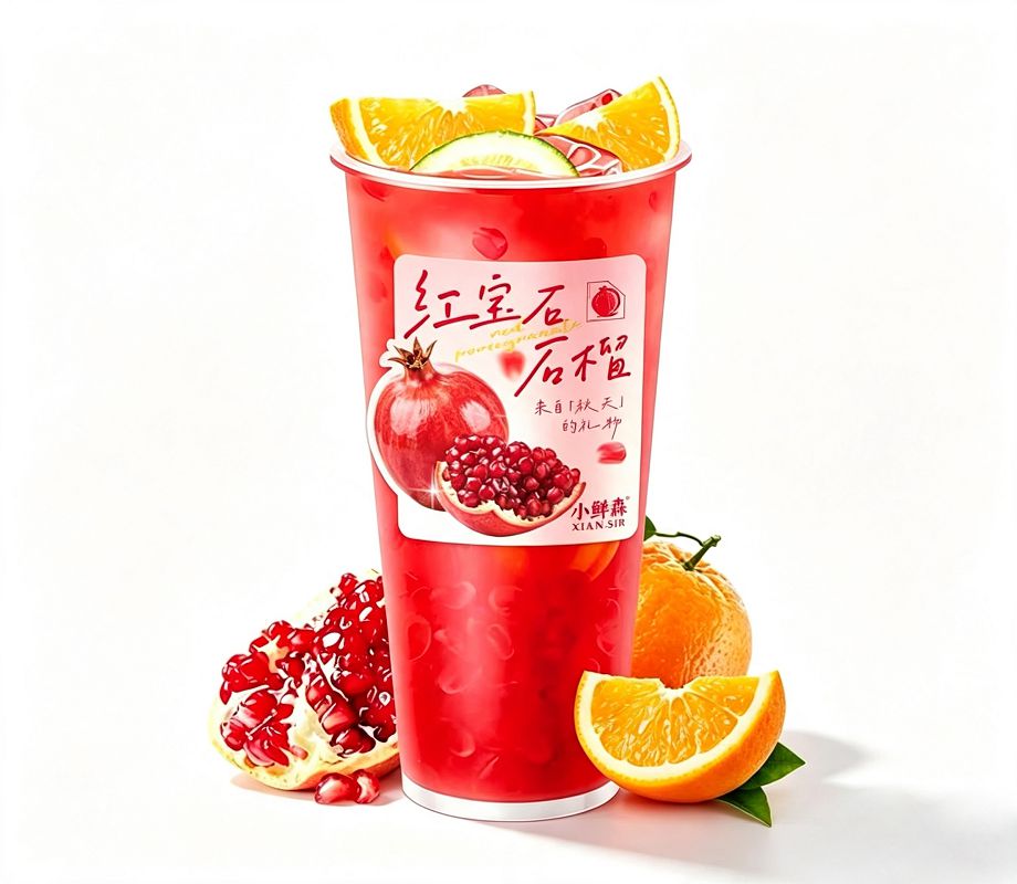 石榴爱上橙