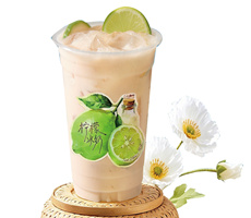 柠檬冰奶（中杯）